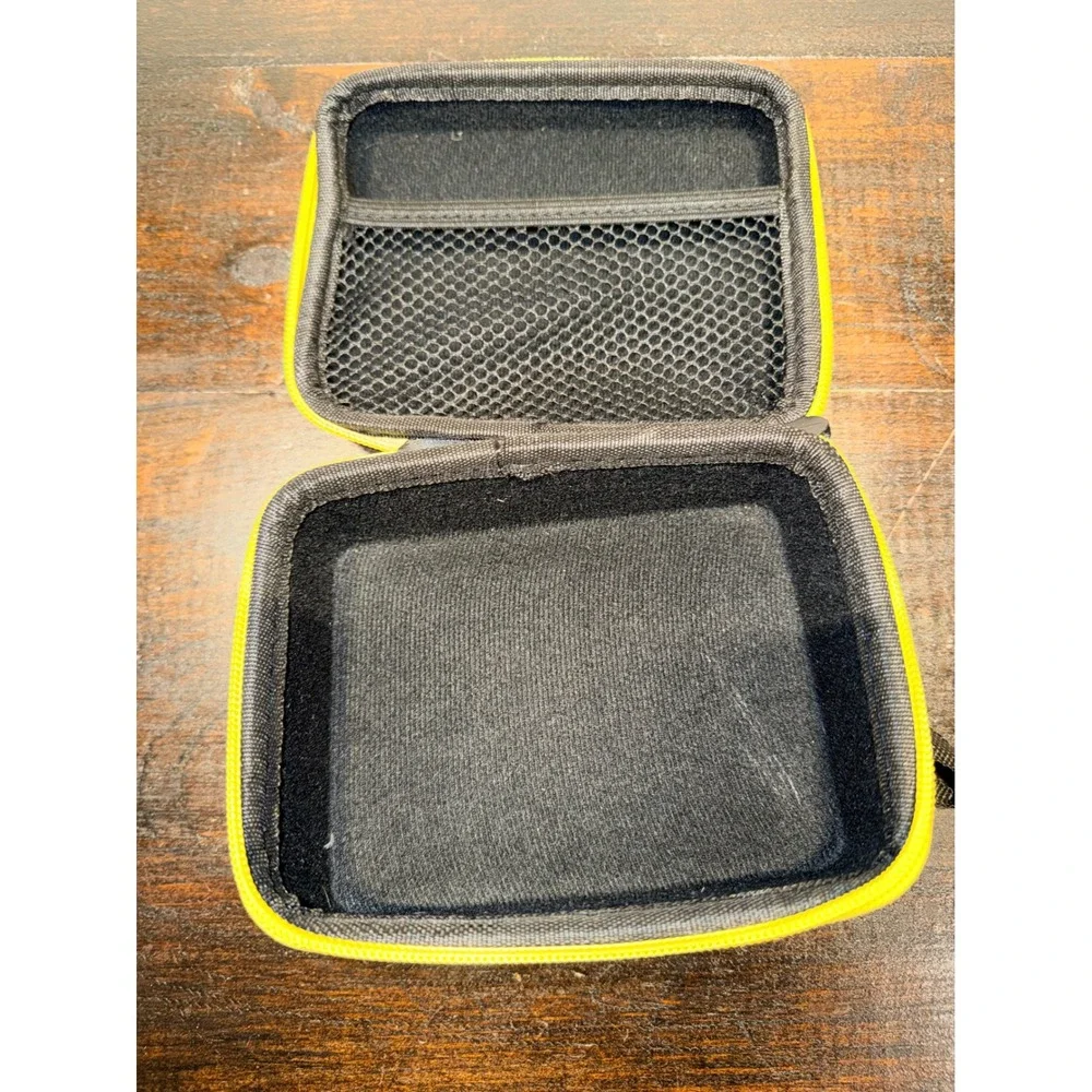 Rare Tombert Travel Carrying Yellow Pokemon Ball Zippered Case‎ Pouch For Switch